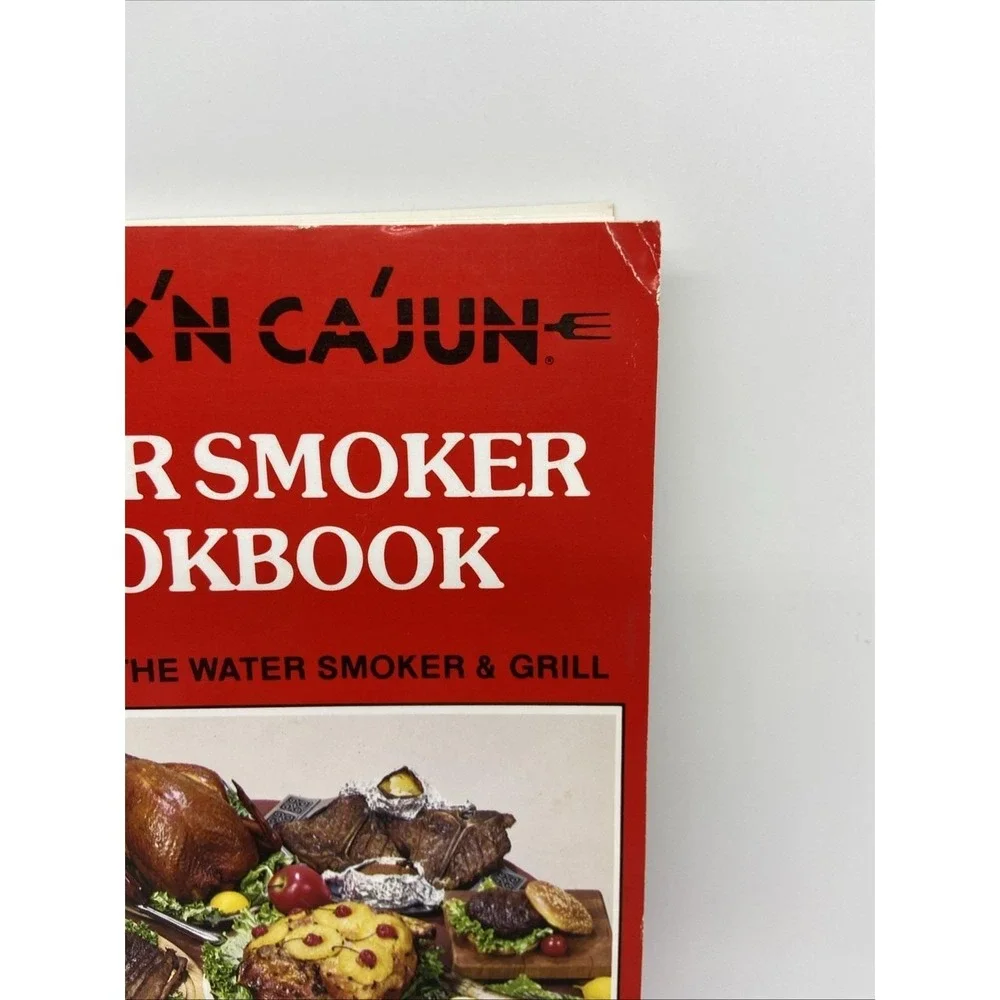 Cook'n Ca'jun Water Smoker Cookbook‎ Recipes for Grill 1984 Sondra Hester Spiral